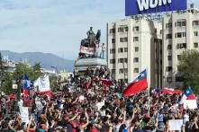 Protestas en Santiago de Chile