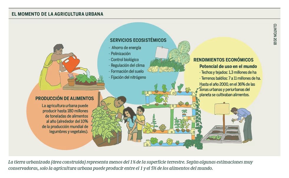 El momento de la agricultura urban