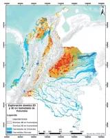Exploración sísmica 2D y 3D realizada directamente en los humedales de Colombia