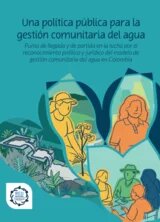 Una política pública para la gestión comunitaria del agua 